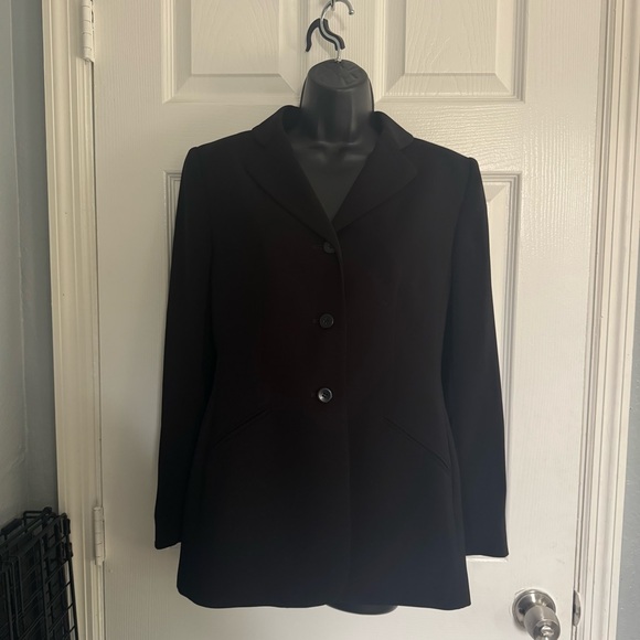 Kasper Jackets & Blazers - Vintage Kasper Classic Black Women's Blazer - Size 6P